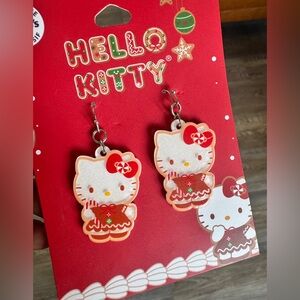 Claire’s Exclusive Hello Kitty Christmas Earrings